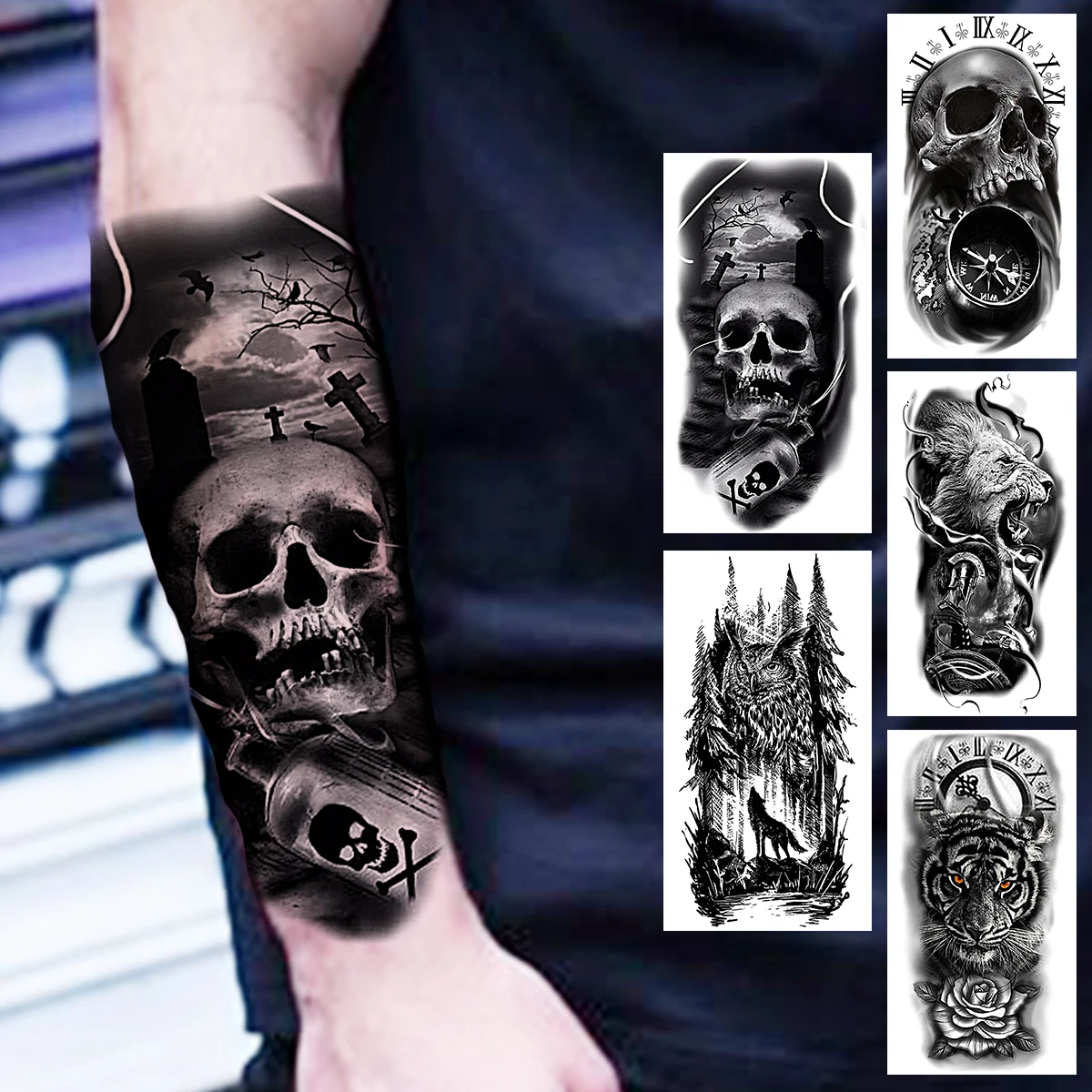 upper sleeve tattoo ideas for black men 0049