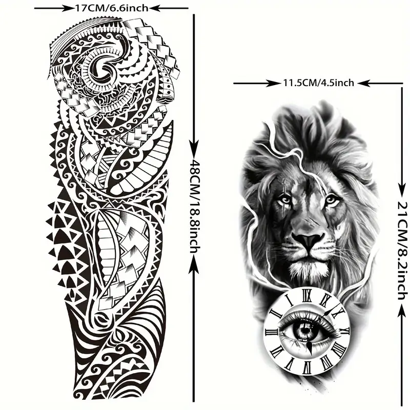 upper sleeve tattoo ideas for black men 0069