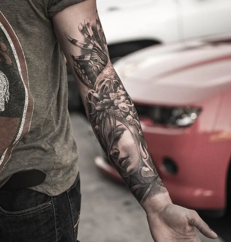 forearm tattoos for men 0064