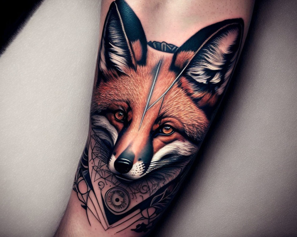 fox tattoos for men 0019