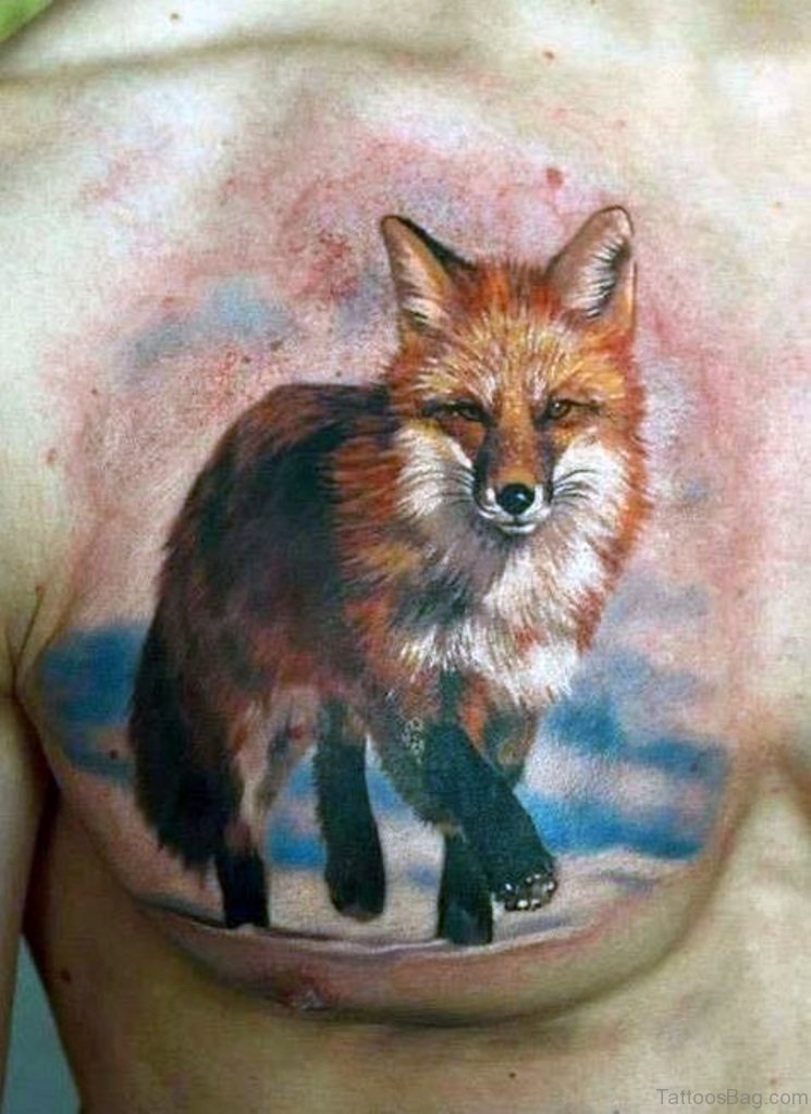 fox tattoos for men 0030