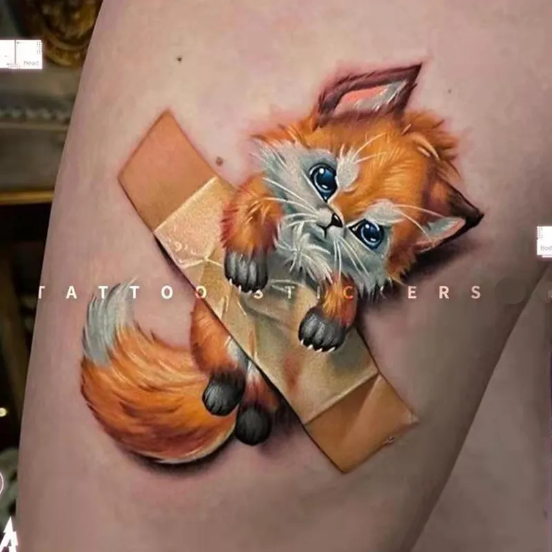 fox tattoos for men 0033