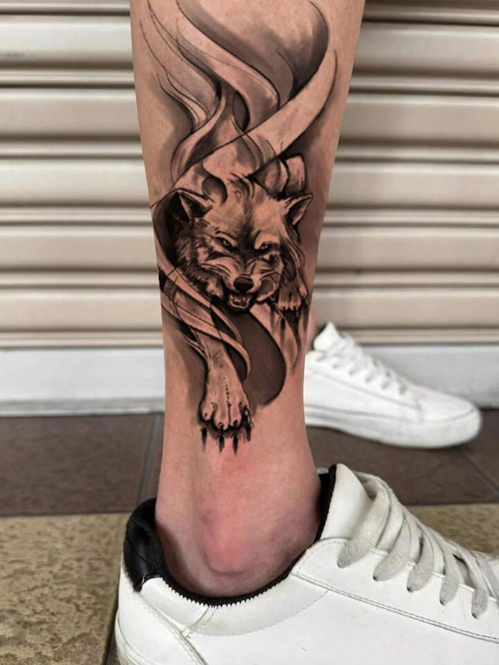 fox tattoos for men 0038