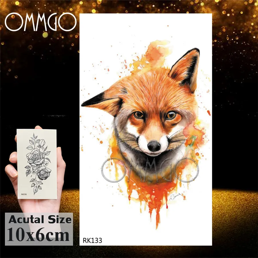 fox tattoos for men 0040