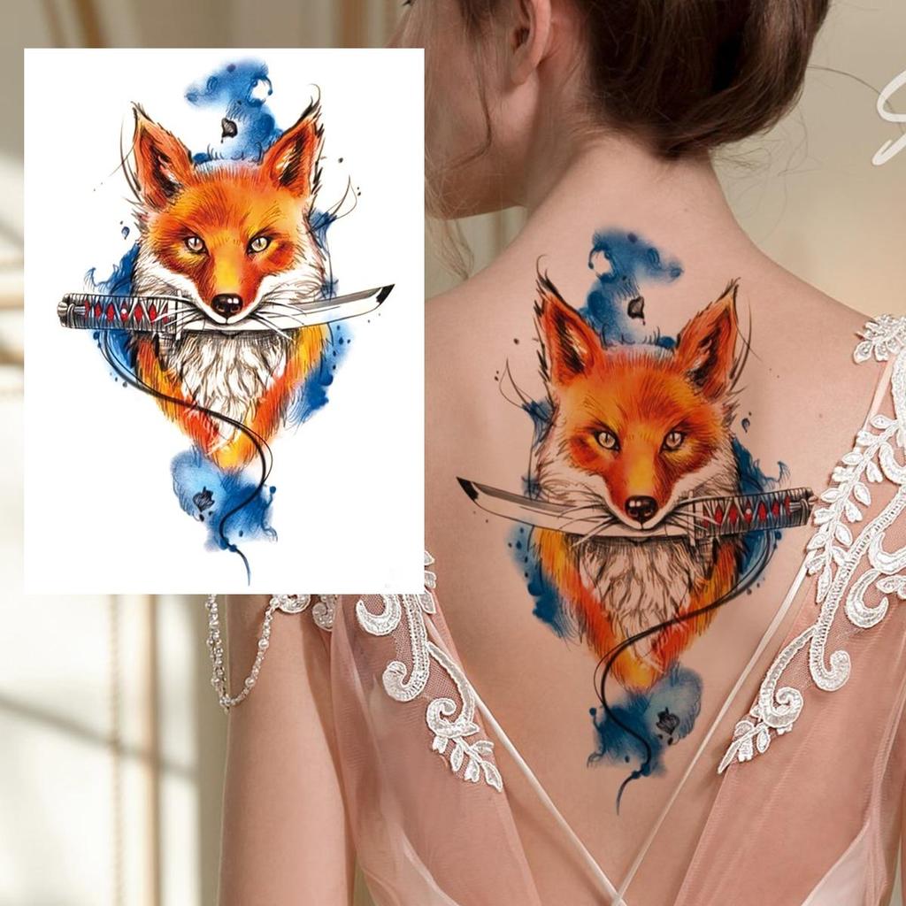 fox tattoos for men 0041