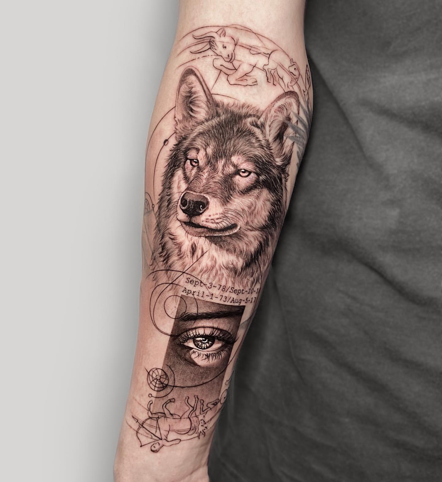 fox tattoos for men 0042