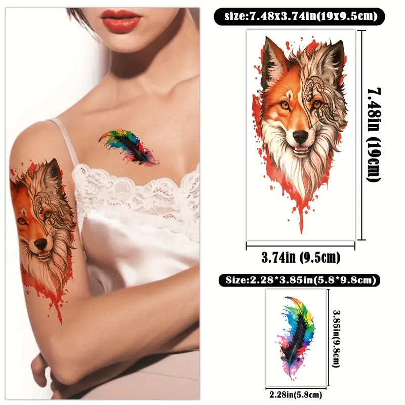 fox tattoos for men 0049