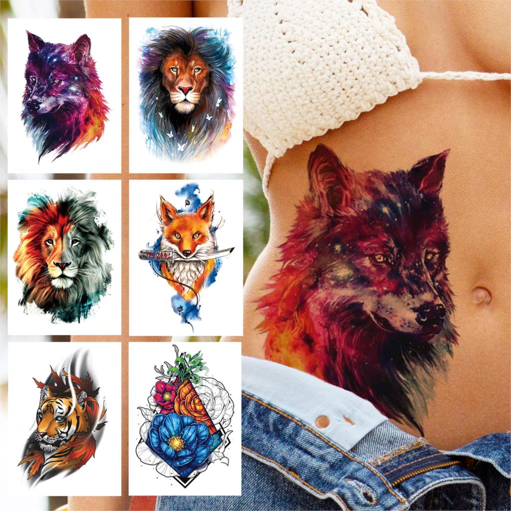 fox tattoos for men 0051