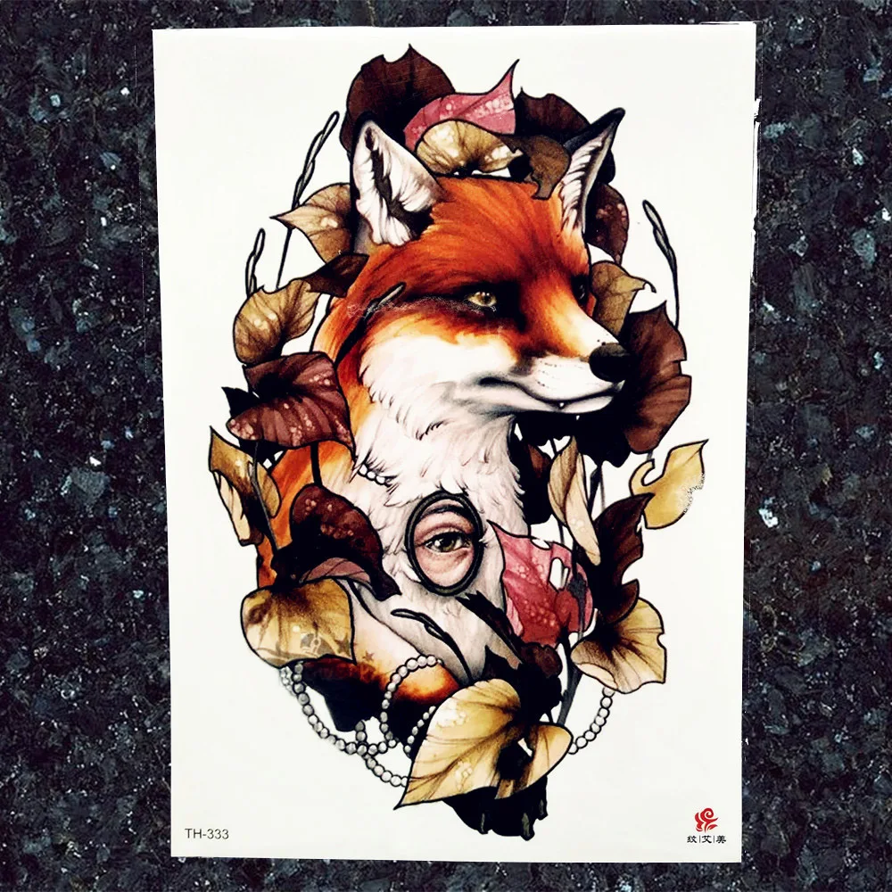 fox tattoos for men 0056