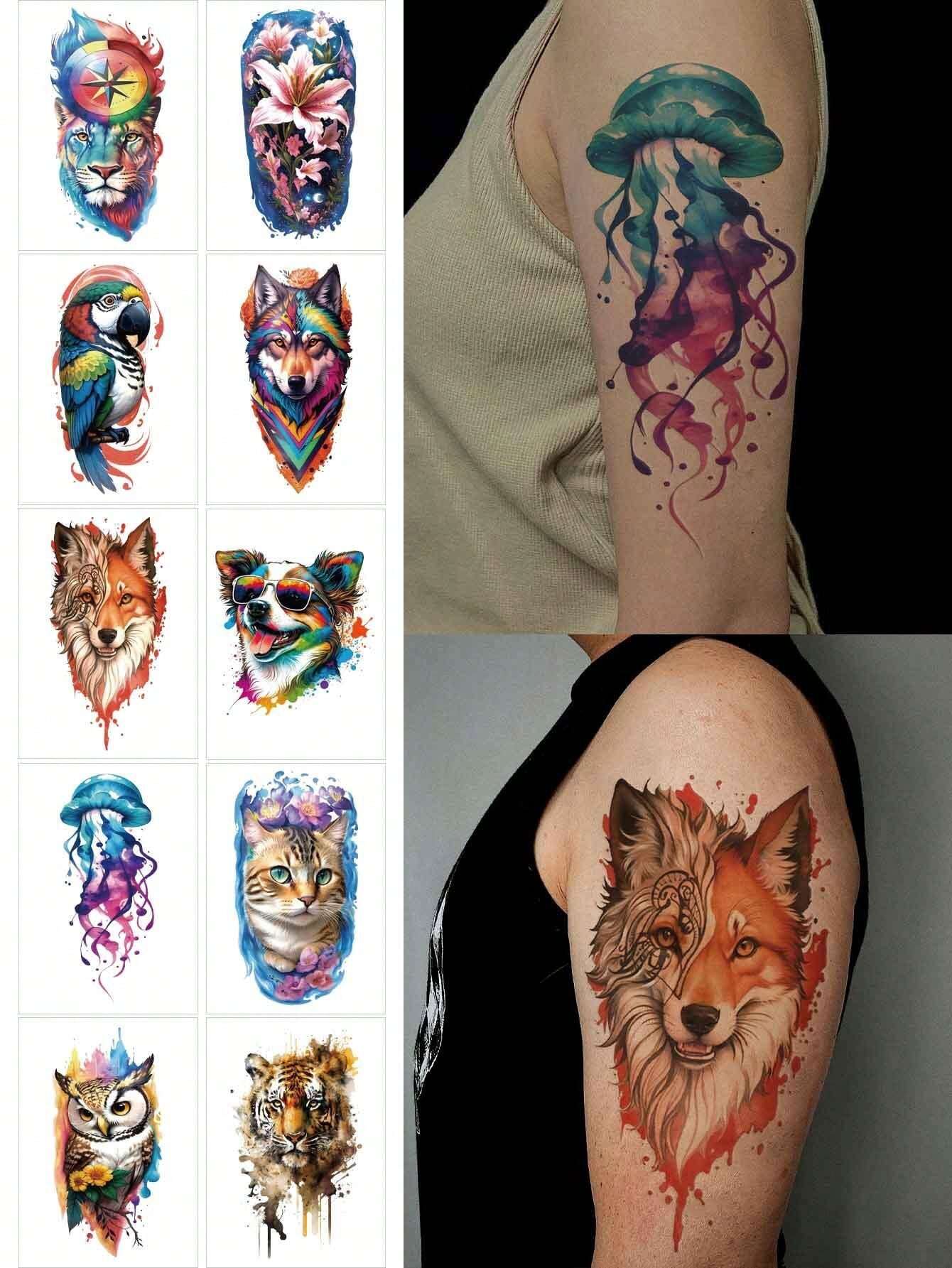 fox tattoos for men 0057