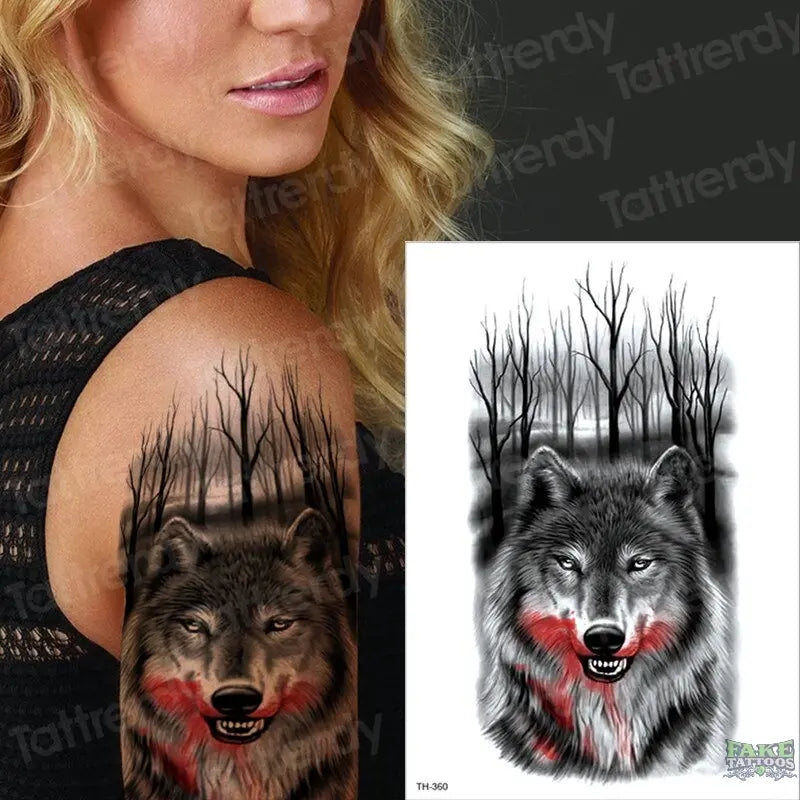 fox tattoos for men 0059