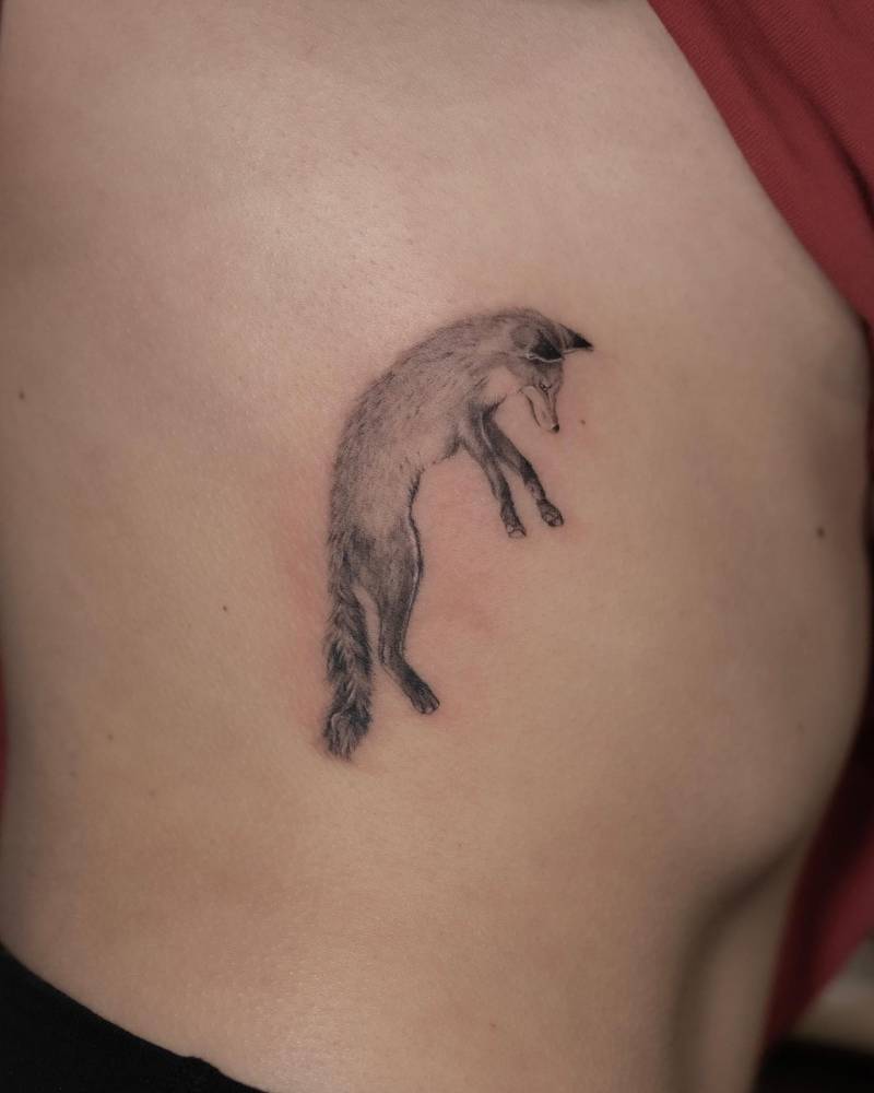 fox tattoos for men 0069