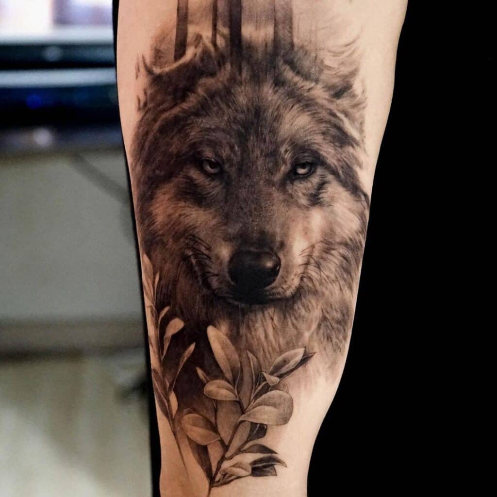 fox tattoos for men 0085