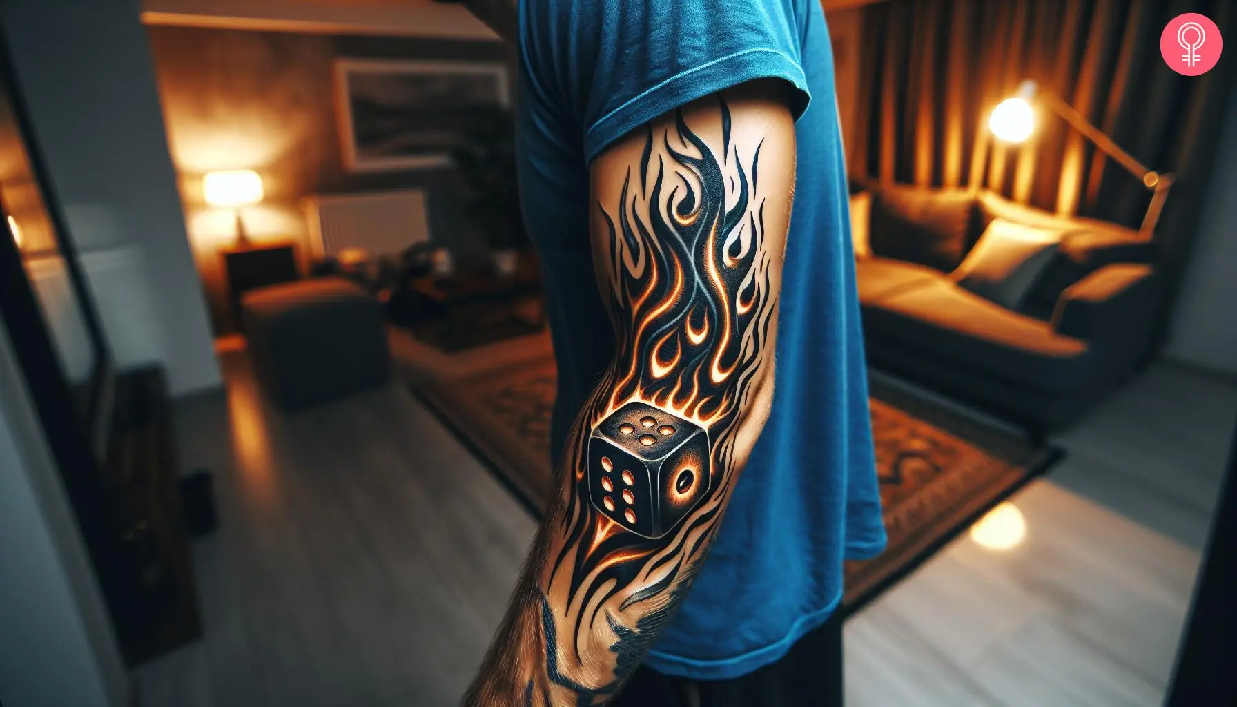 gambling tattoos for men 0032