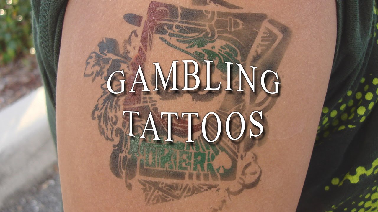 gambling tattoos for men 0034