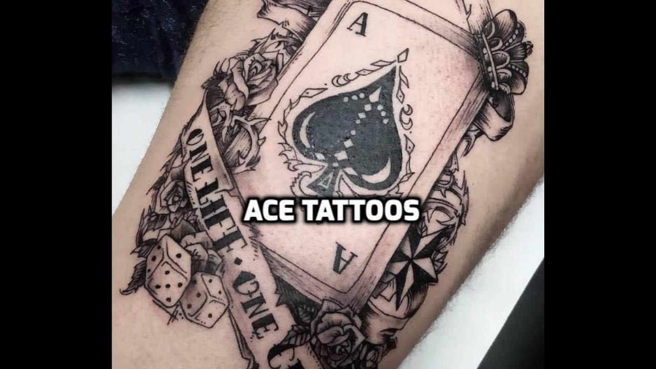 gambling tattoos for men 0061