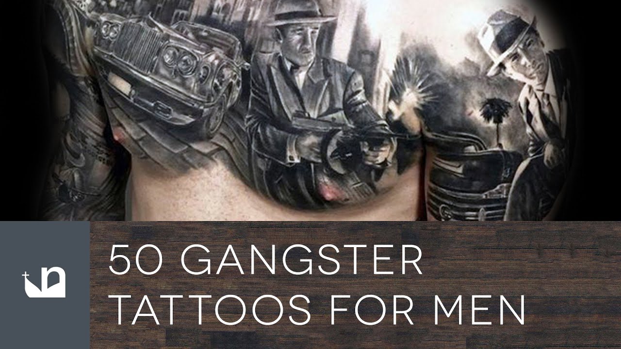 gangster tattoos for men 0015