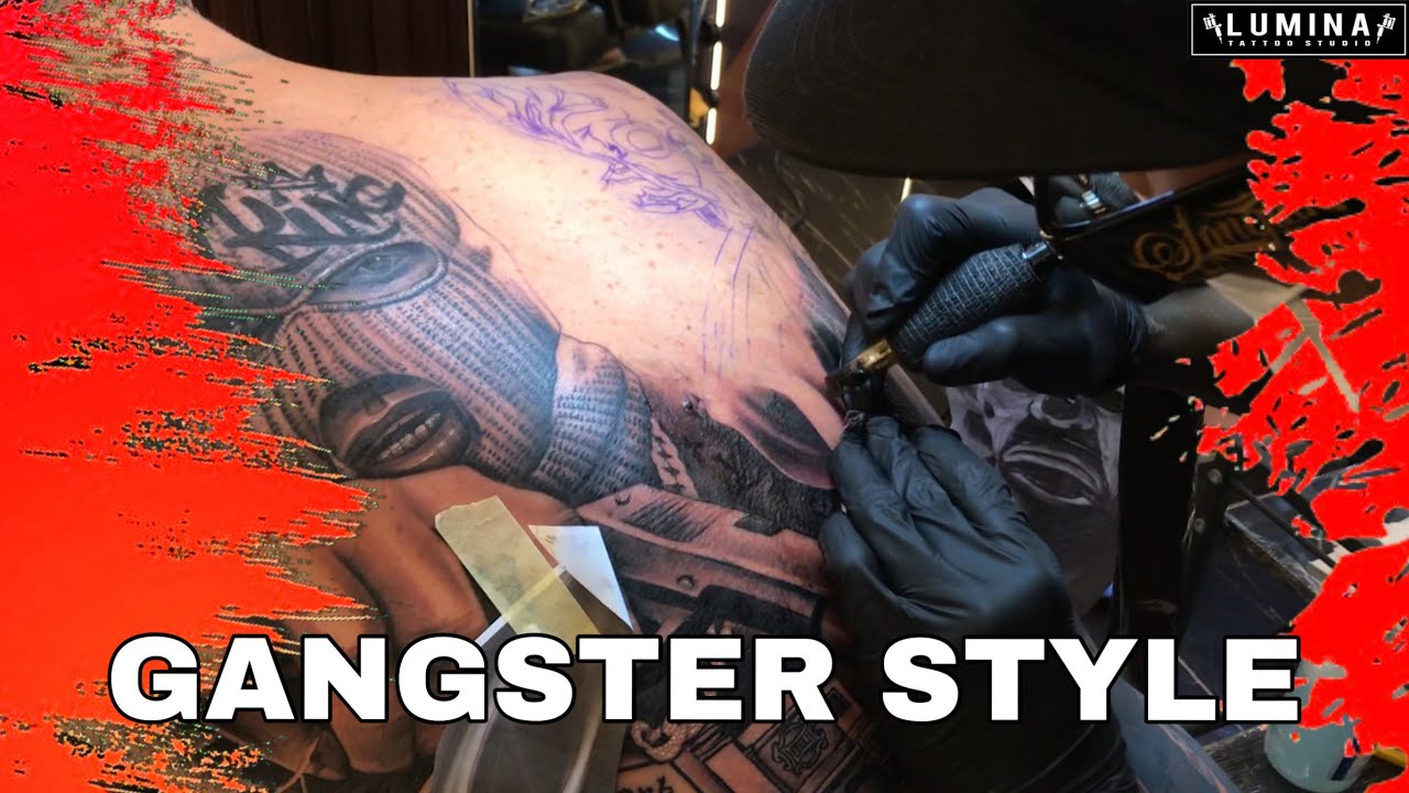 gangster tattoos for men 0020