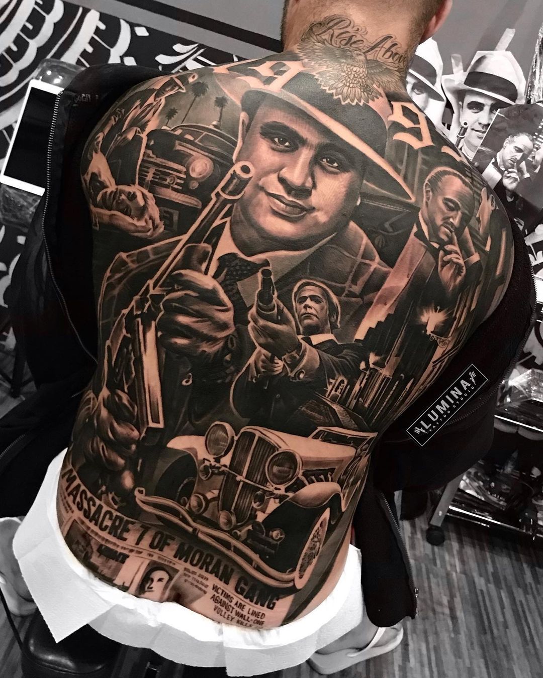 gangster tattoos for men 0060