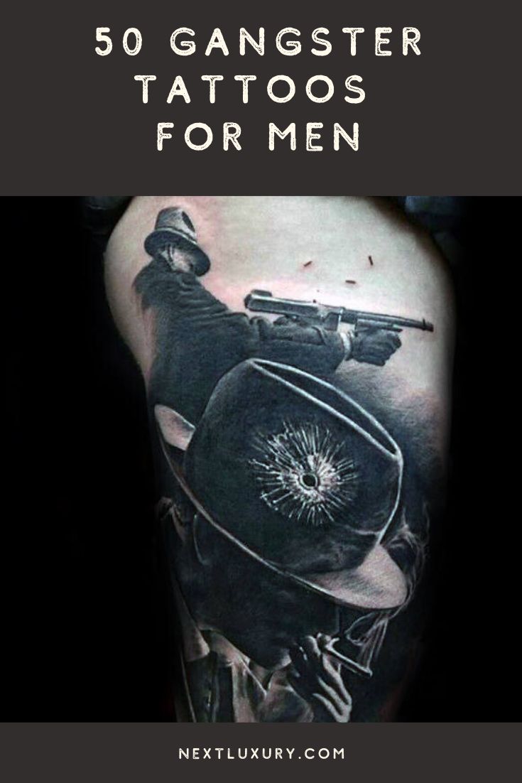 gangster tattoos for men 0066