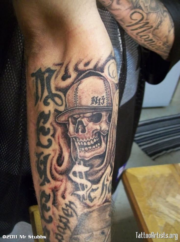 gangster tattoos for men 0078