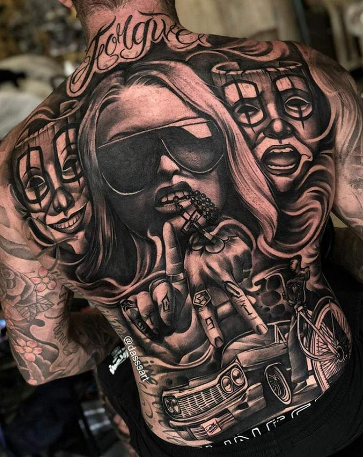 gangster tattoos for men 0083