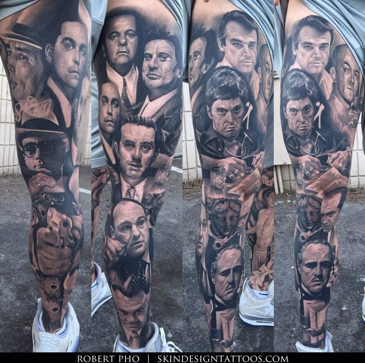 gangster tattoos for men 0085