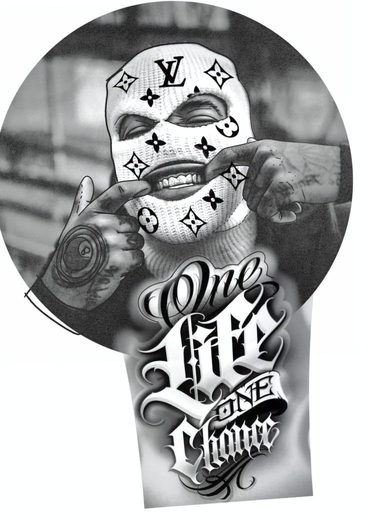 gangster tattoos for men 0096