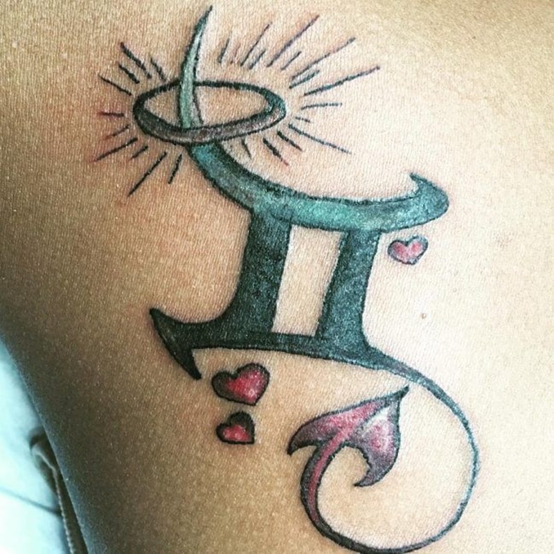 Gemini tattoos for men 0050