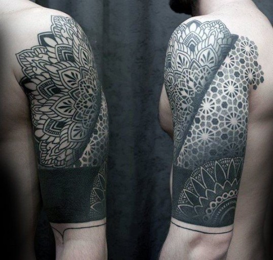 geometric tattoos for men 0018