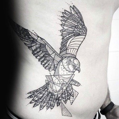 geometric tattoos for men 0019