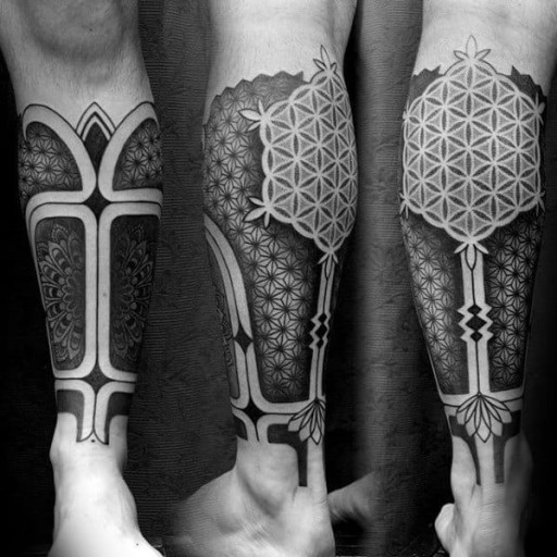 geometric tattoos for men 0021