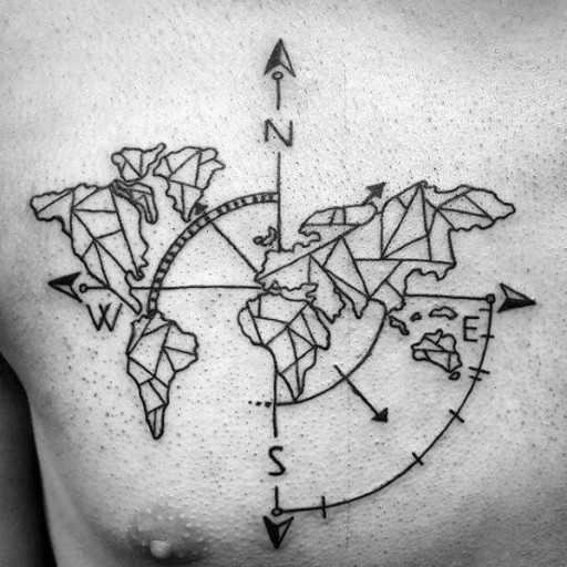 geometric tattoos for men 0033