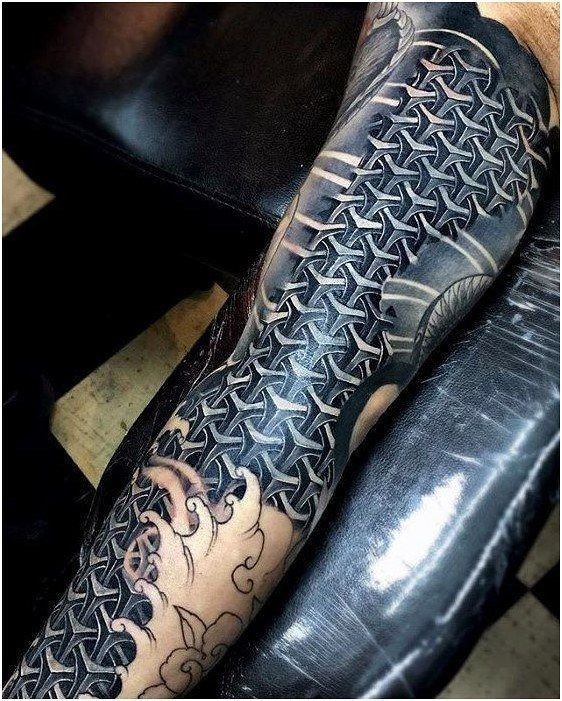 geometric tattoos for men 0039