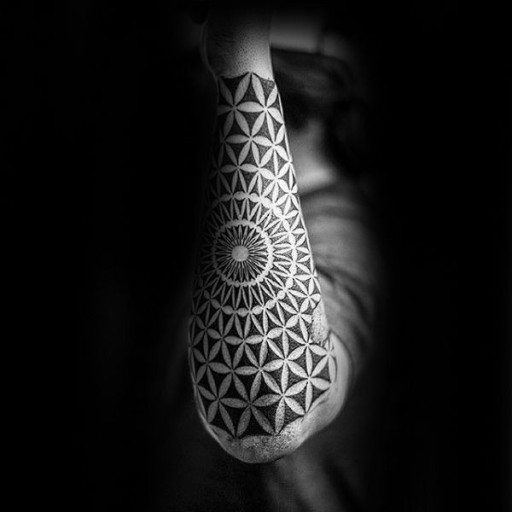 geometric tattoos for men 0043