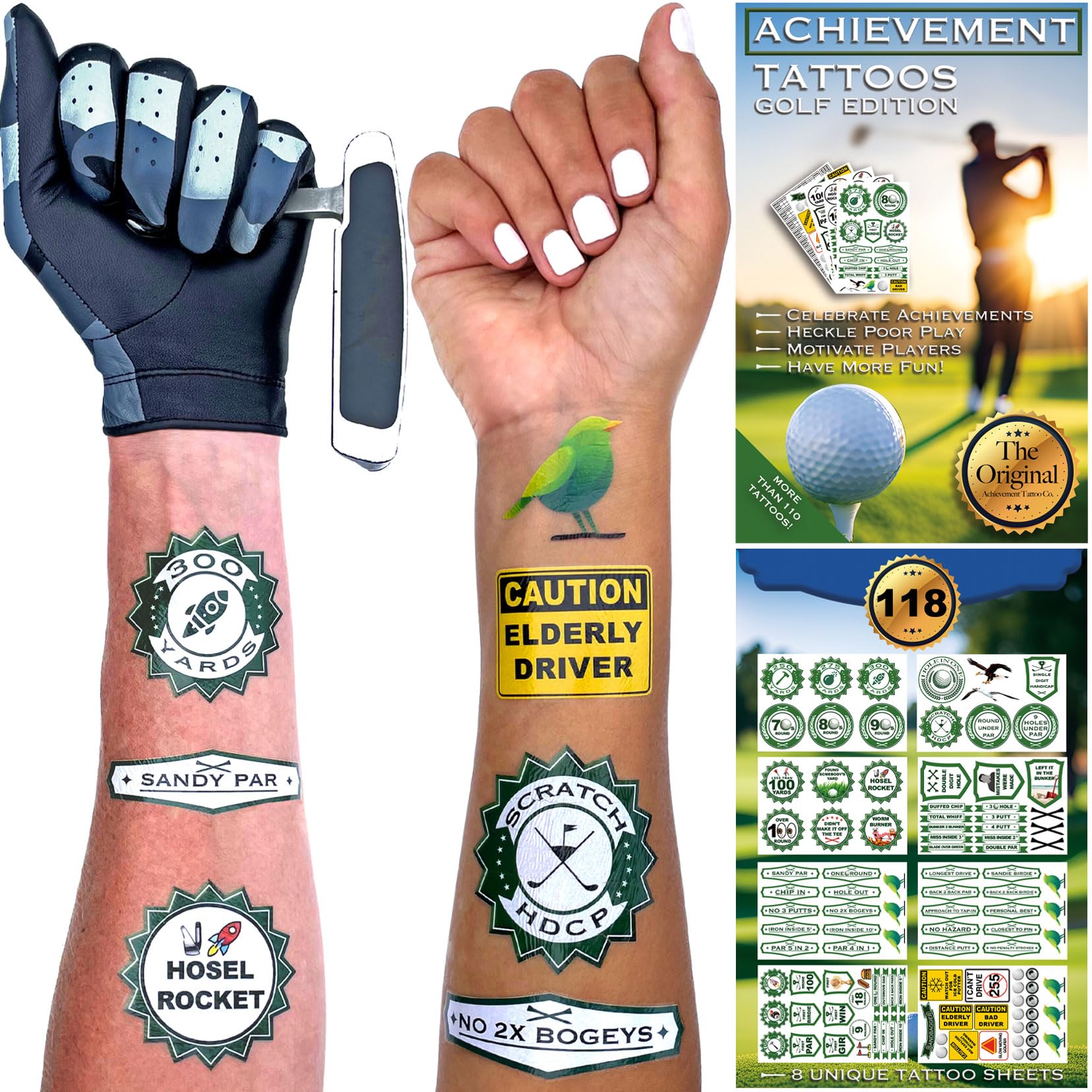 golf tattoos for men 0013