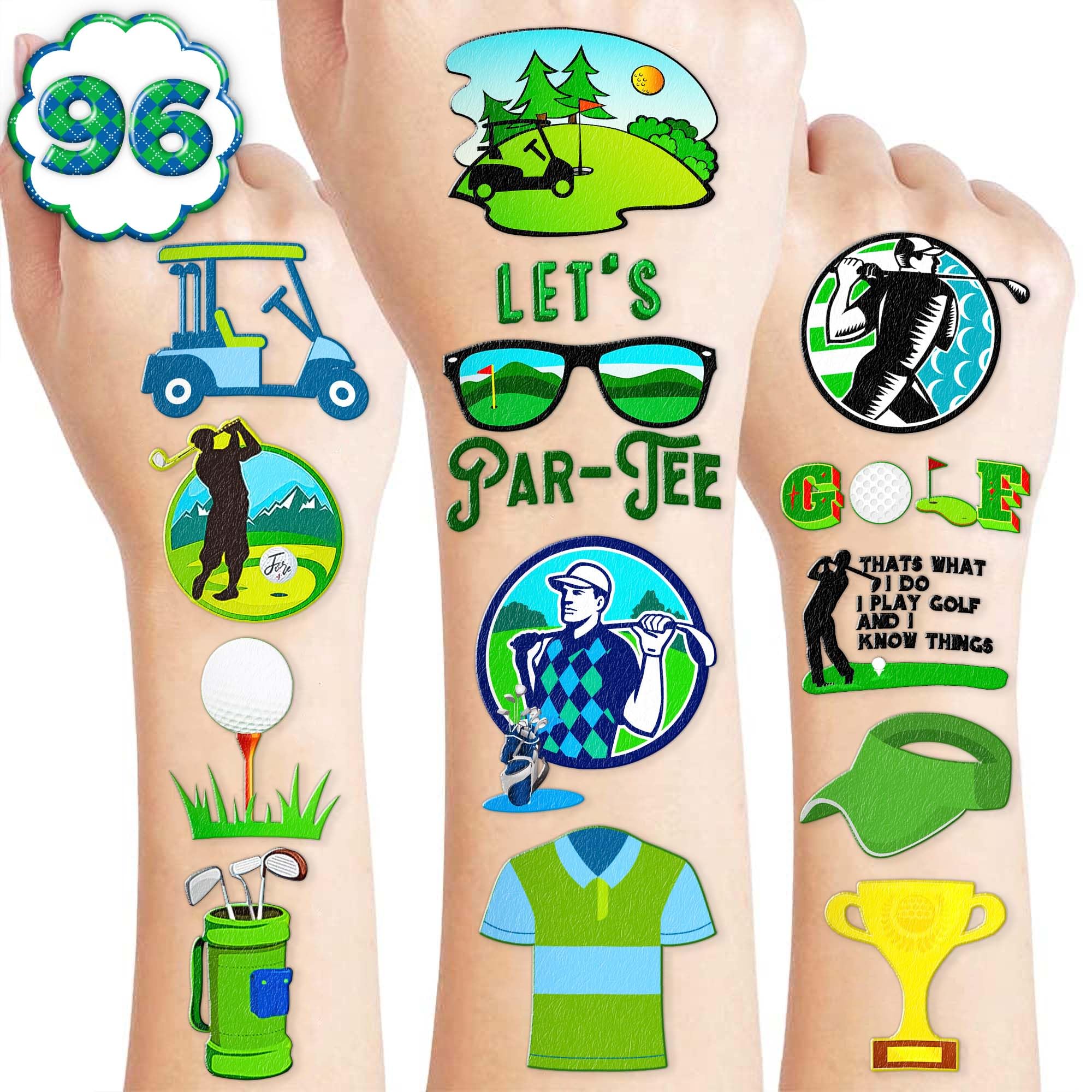 golf tattoos for men 0015