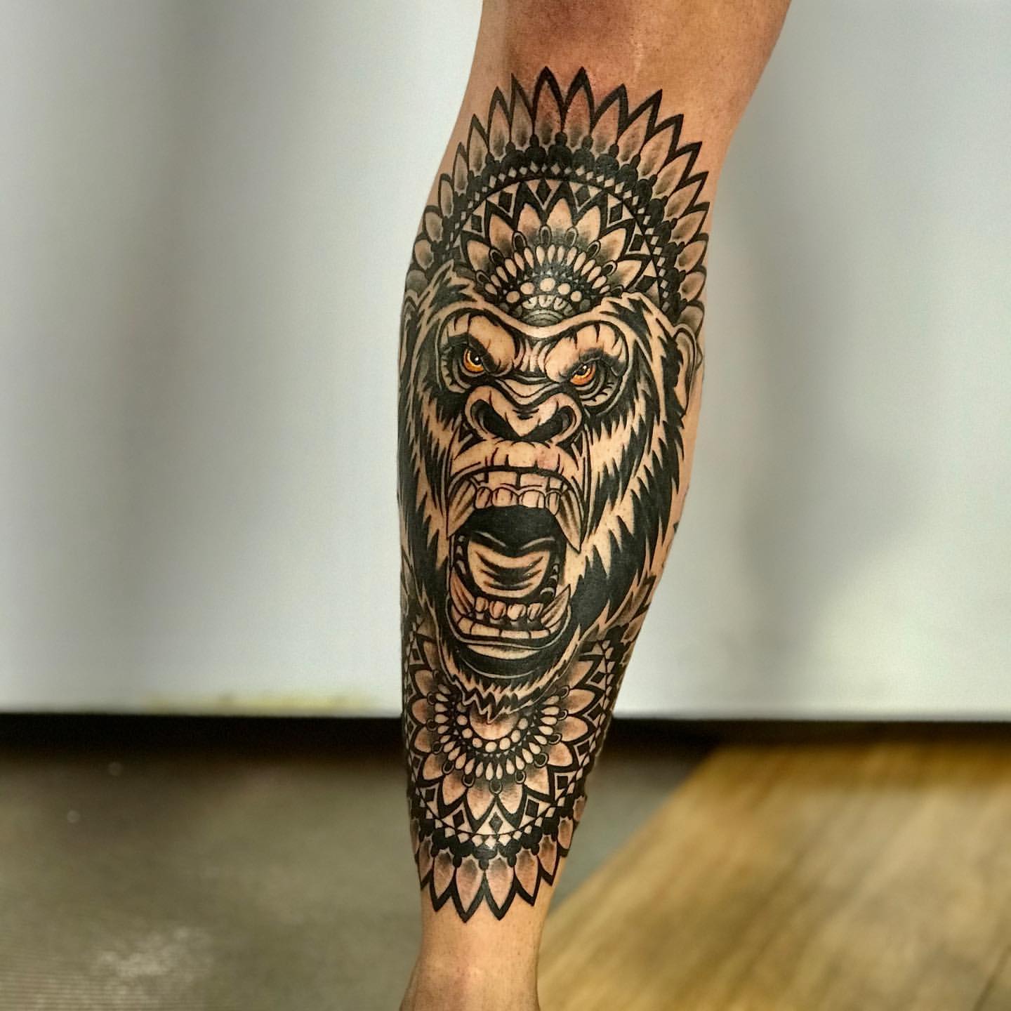 gorilla tattoos for men trends