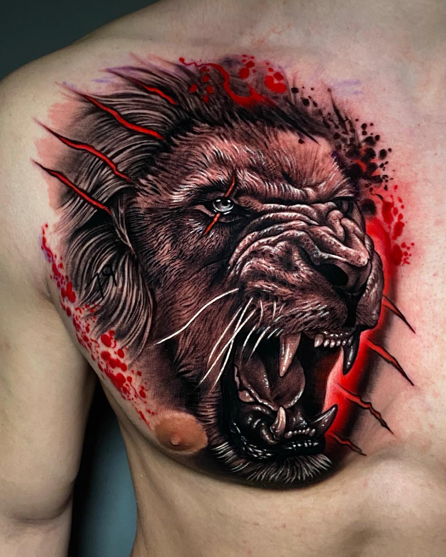 gorilla tattoos for men 0011