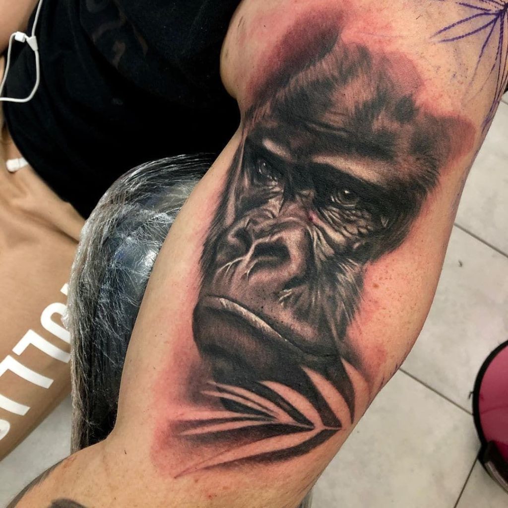 gorilla tattoos for men 0023