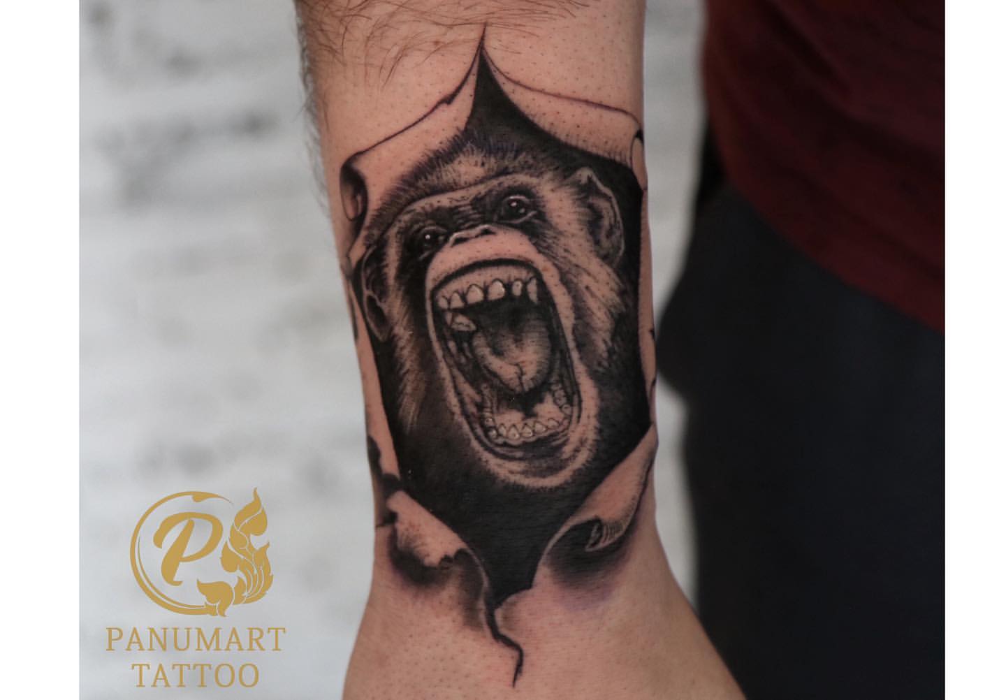 gorilla tattoos for men 0055