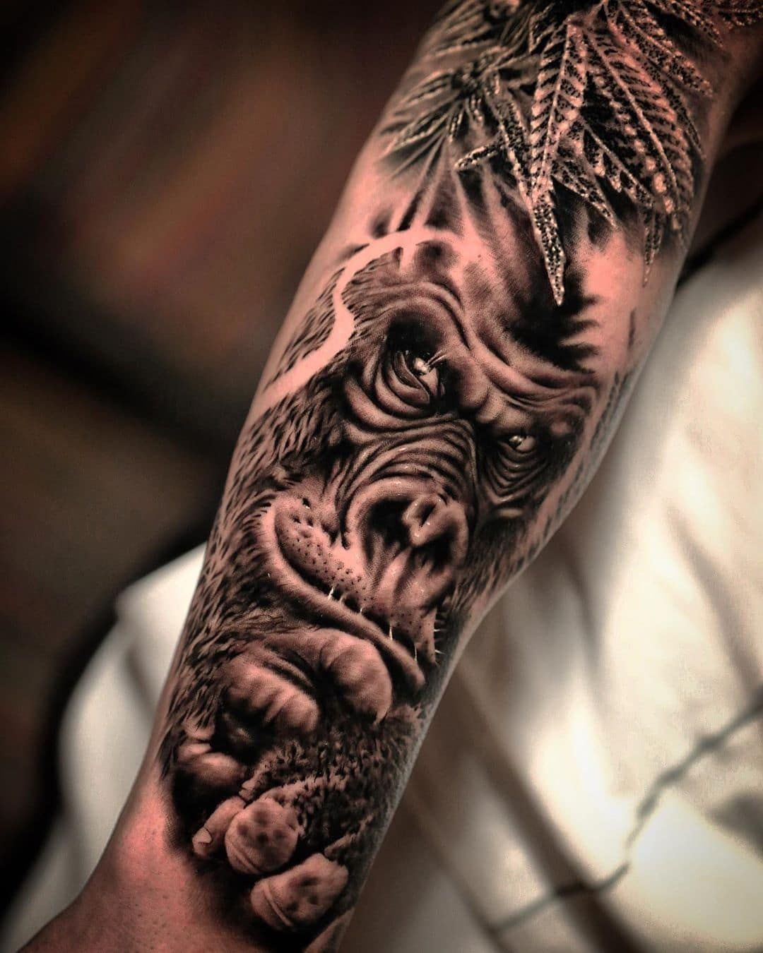 gorilla tattoos for men 0091