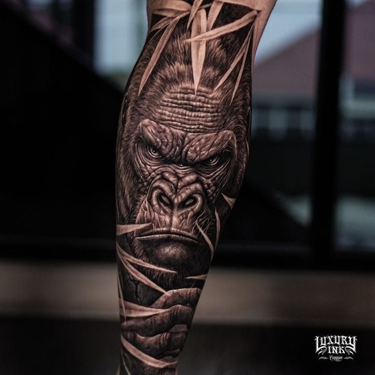 gorilla tattoos for men 0093