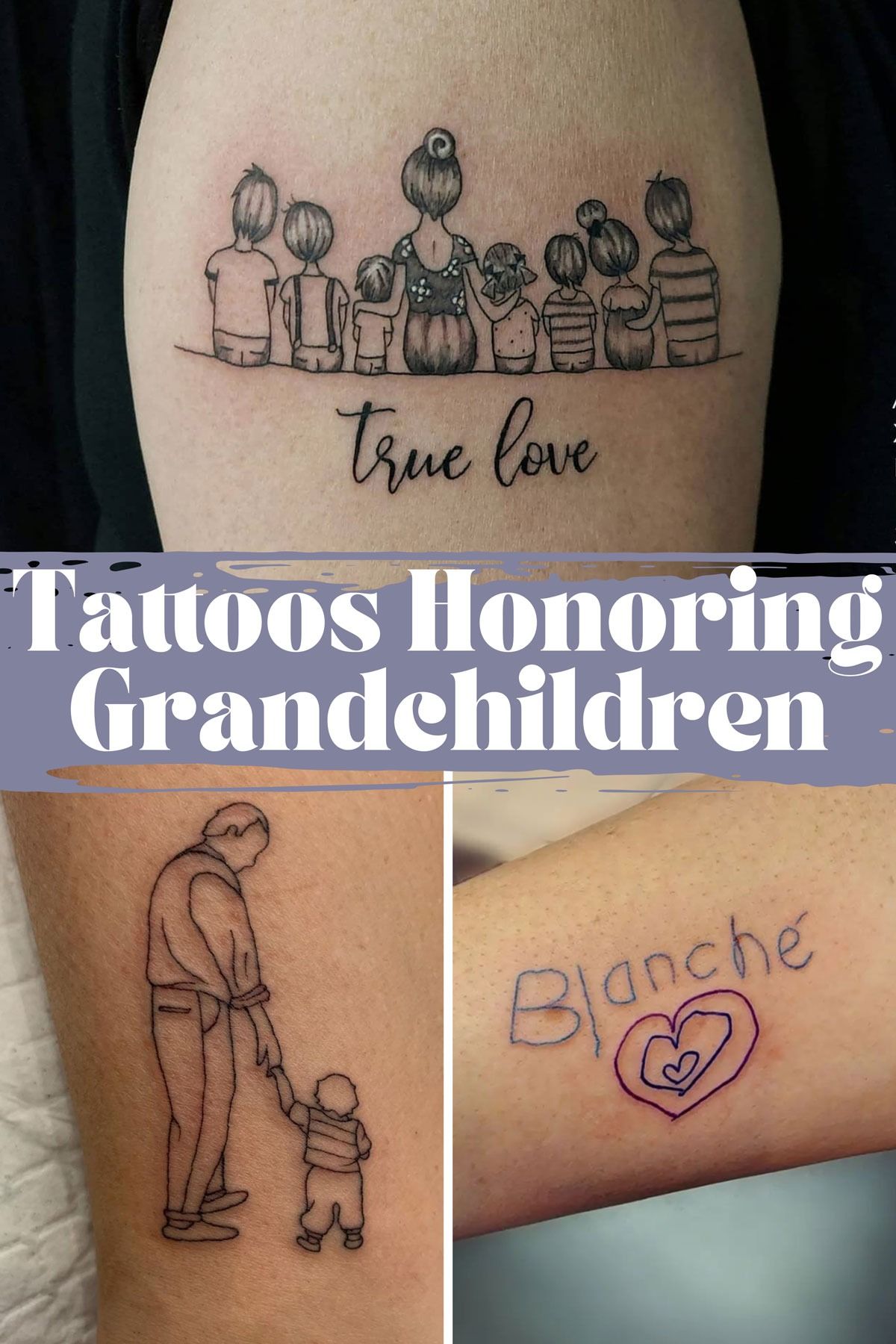 grandchildren tattoo ideas for men