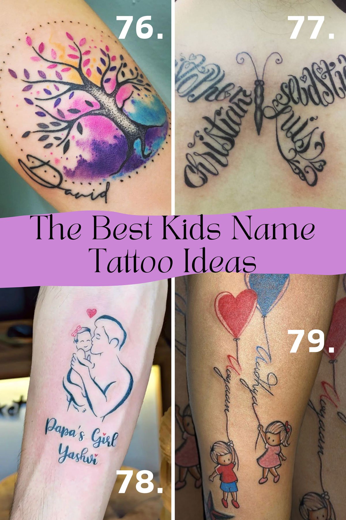 grandchildren tattoos for men 0045