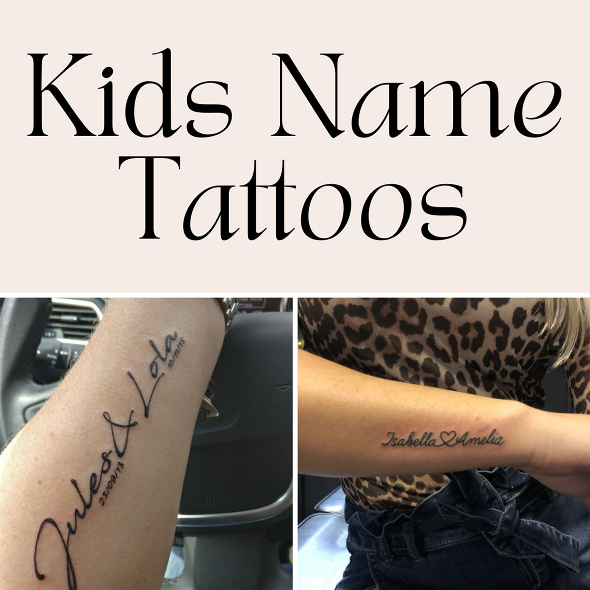 grandchildren tattoos for men 0087