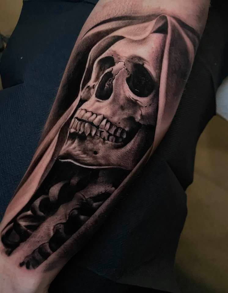 Grim Reaper tattoos for men 0031