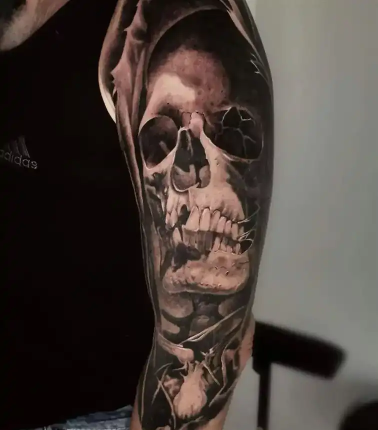 Grim Reaper tattoos for men 0040