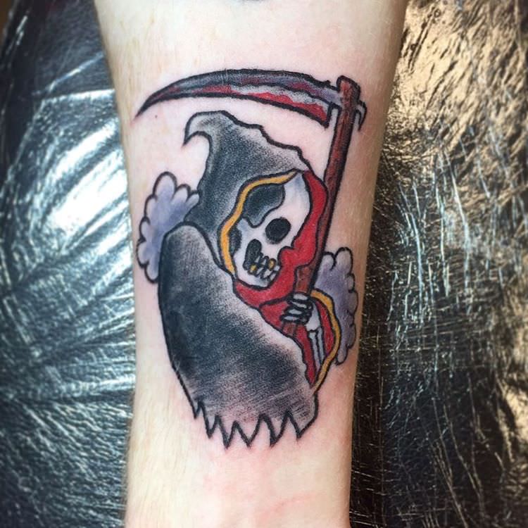 Grim Reaper tattoos for men 0048