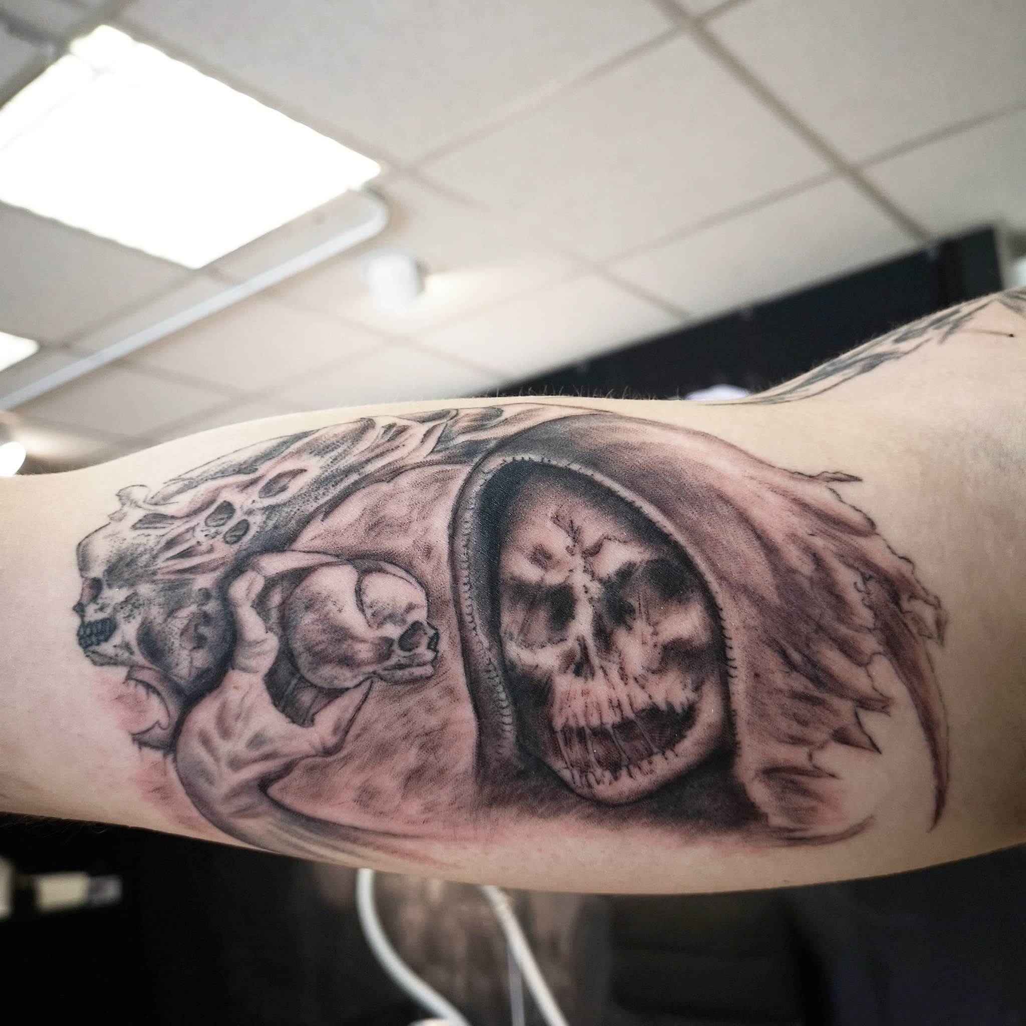 Grim Reaper tattoos for men 0053